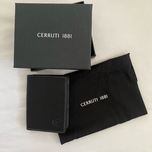 NEW NEVER USED Cerruti 1881 Black Wallet